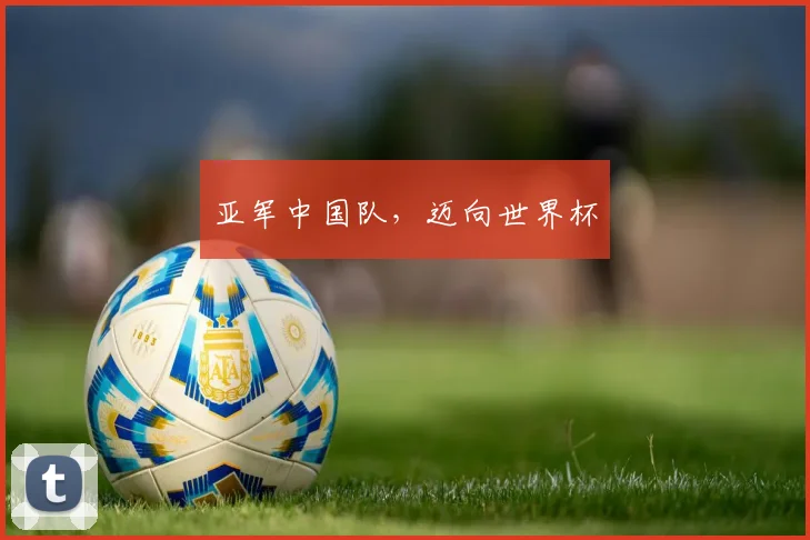 亚军中国队，迈向世界杯